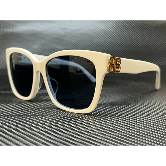 Balenciaga White Square Women's Sunglasses! - Picture 1 of 4